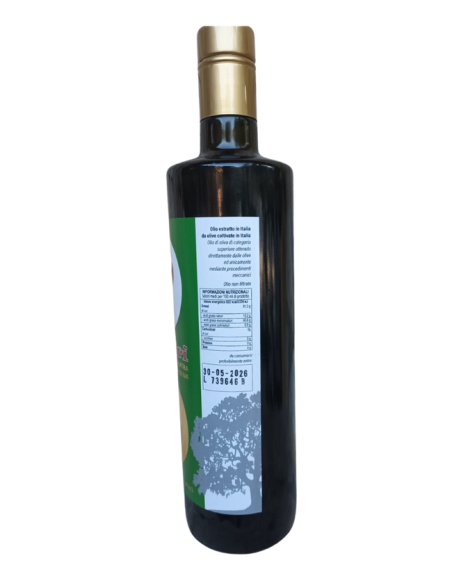 Olio extravergine d’oliva italiano 750 ml – DueCuori EVO artigianale